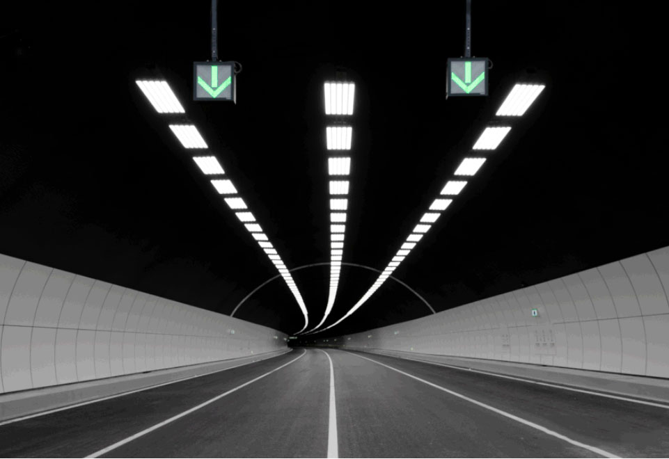 éclairage du tunnel et adaptation visuelle du conducteur
